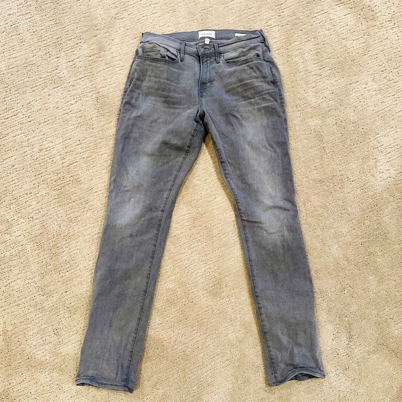 Frame Men's L' Homme Grey Slim Fit Jeans - Size 33 x 30 - Picture 4 of 4